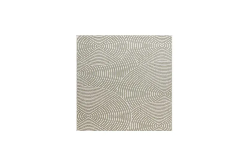 Wiltonmatto Hawaii Trend 200x200 cm, Vihreä, 200x200 cm, Vihreä