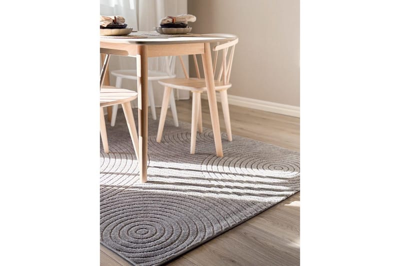 Wiltonmatto Hawaii Trend 200x290 cm, Harmaa - 200x290 cm, Harmaa - Kodintekstiilit & matot - Matto - Ulkomatto