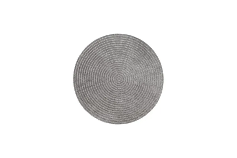 Wiltonmatto Hawaii Ympyrä 200x200 cm, Harmaa - 200x200 cm, Harmaa - Kodintekstiilit & matot - Matto - Pyöreät matot