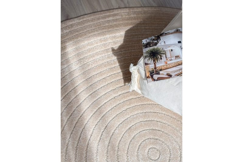 Wiltonmatto Hawaii Ympyrä 200x200 cm, Pellava - 200x200 cm, Pellava - Kodintekstiilit & matot - Matto - Ulkomatto