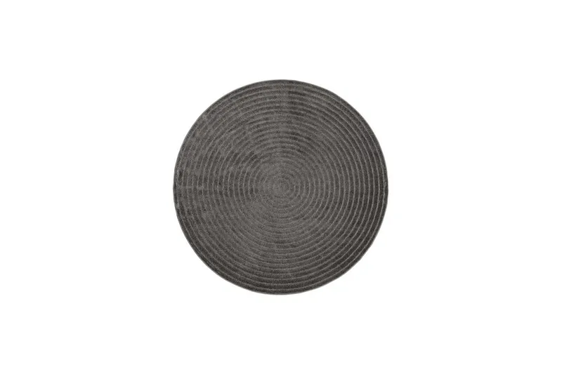 Wiltonmatto Hawaii Ympyrä 240x240 cm, Grafiitti - 240x240 cm, Grafiitti - Kodintekstiilit & matot - Matto - Ulkomatto