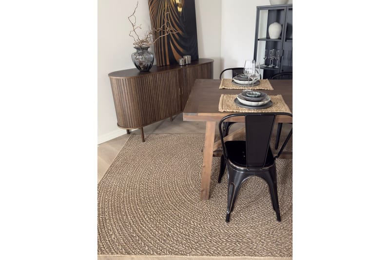 Wiltonmatto Natural Circle 280x380 cm - 280x380 cm - Kodintekstiilit & matot - Matto - Ulkomatto