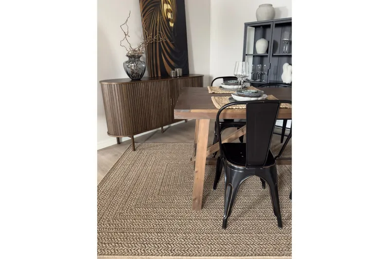 Wiltonmatto Natural Frame 240x240 cm - 240x240 cm - Kodintekstiilit & matot - Matto - Ulkomatto