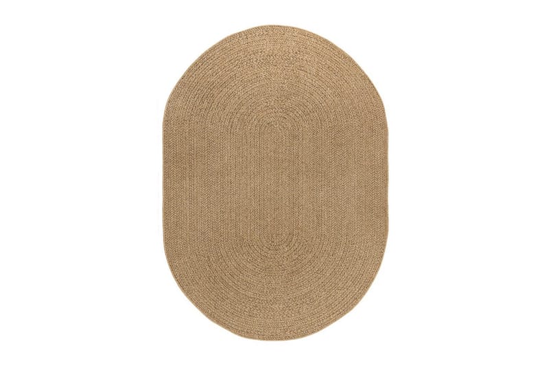 Wiltonmatto Natural Frame Ovaali 200x290 cm - 200x290 cm - Kodintekstiilit & matot - Matto - Ulkomatto