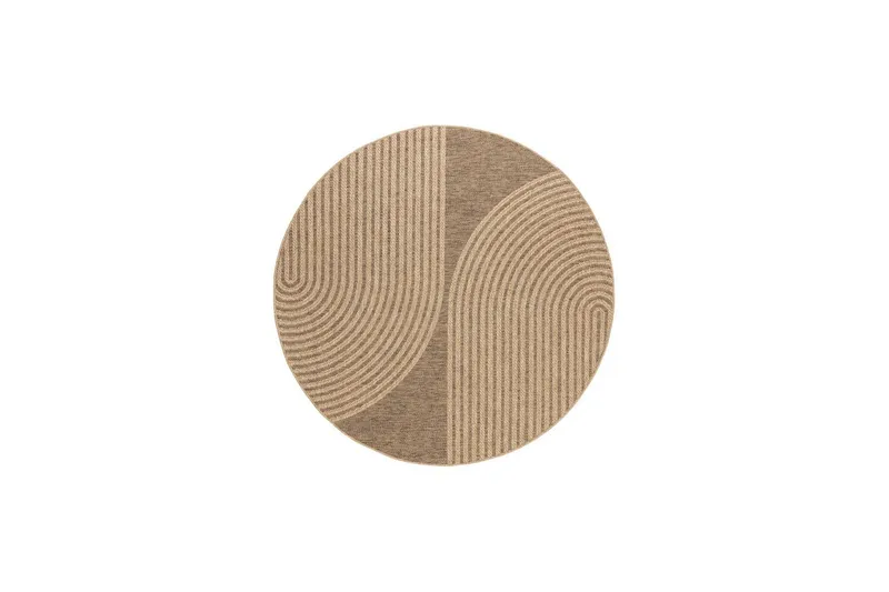 Wiltonmatto Natural Shape Pyöreä 240x240 cm, 240x240 cm