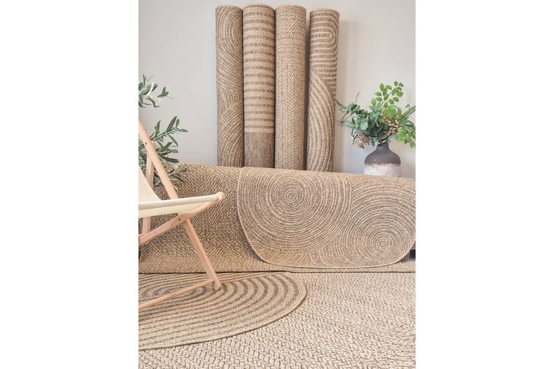 Wiltonmatto Natural Shape Pyöreä 200x200 cm - 200x200 cm - Kodintekstiilit & matot - Matto - Pyöreät matot