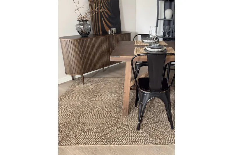 Wiltonmatto Natural Square 240x240 cm - 240x240 cm - Kodintekstiilit & matot - Matto - Ulkomatto