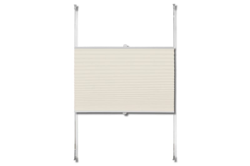 Plisse Kaihdin 100x150cm Kermanvärinen - Kerma - Kodintekstiilit & matot - Verhot