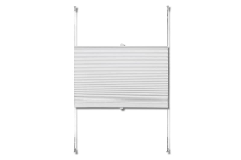 Plisse Kaihdin 50x150cm Valkoinen Laskosverhot - Valkoinen - Kodintekstiilit & matot - Verhot