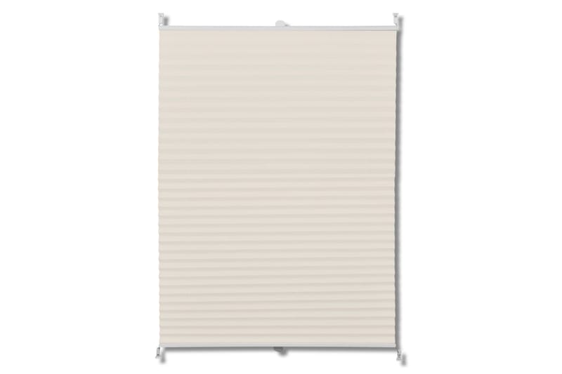 Plisse Kaihdin 60x100cm Kermanvärinen - Kerma - Kodintekstiilit & matot - Verhot