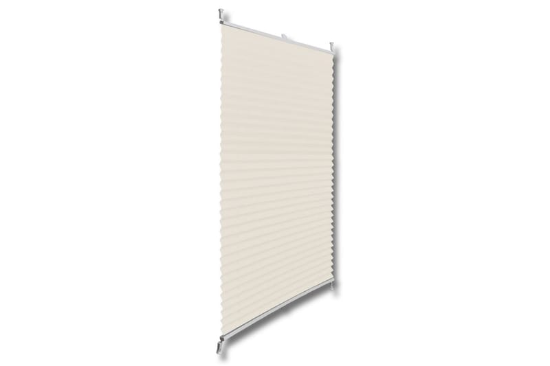 Plisse Kaihdin 60x100cm Kermanvärinen - Kerma - Kodintekstiilit & matot - Verhot