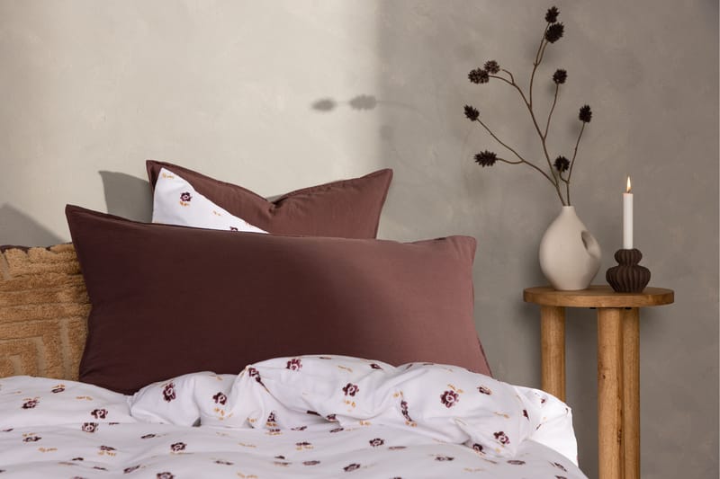 Ronja Tyynynpäällinen - Ruskea - Kodintekstiilit & matot - Tyyny & torkkupeitto - Tyynynpäälliset