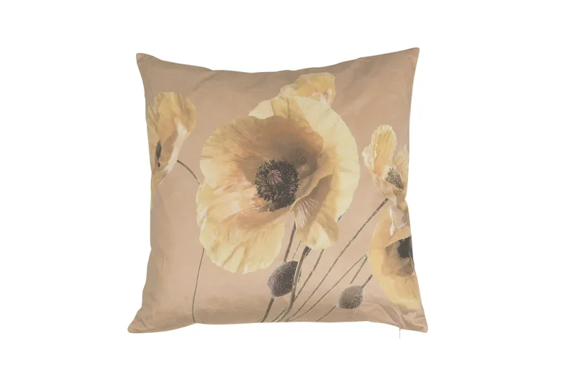 Vallmo tyynynpäällinen 48x48 cm, Keltainen