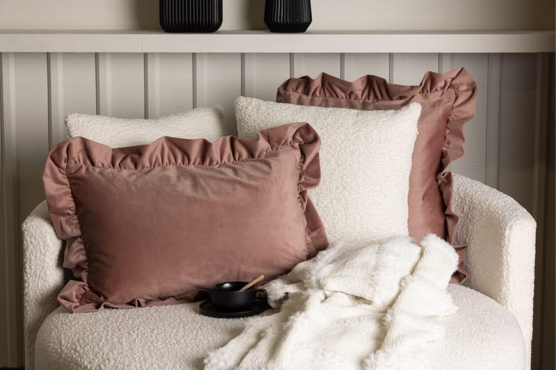 Hailey Tyynynpäällinen - Rosa - Kodintekstiilit & matot - Tyyny & torkkupeitto - Tyynynpäälliset