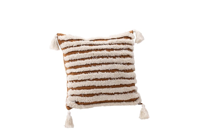 Elina Tyynynpäällinen - Ruskea - Kodintekstiilit & matot - Tyyny & torkkupeitto - Tyynynpäälliset