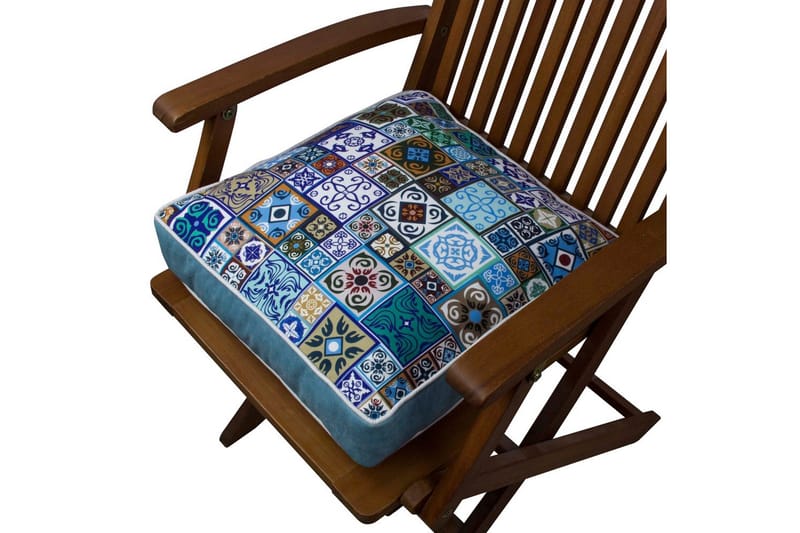 Alricon Koristetyyny 42x42 cm - Sininen - Kodintekstiilit & matot - Tyyny & torkkupeitto - Koristetyynyt