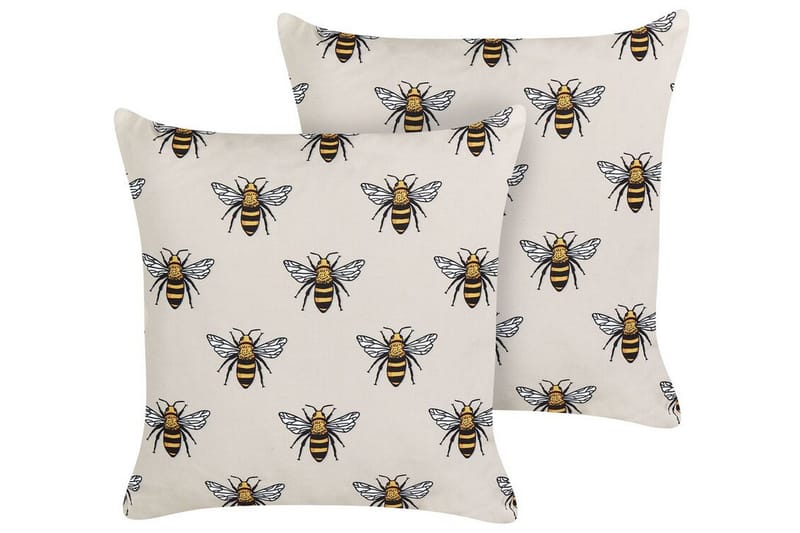 Arnesano Ulkotyyny 45x45 cm - Beige/Musta - Kodintekstiilit & matot - Tyyny & torkkupeitto - Ulkotyyny