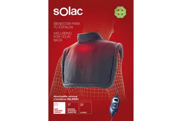 Ergonominen lämpötyyny Solac Helsinki Niska & Hartiat - Kodintekstiilit & matot - Tyyny & torkkupeitto - Erikoistyynyt - Kauratyyny & lämpötyyny