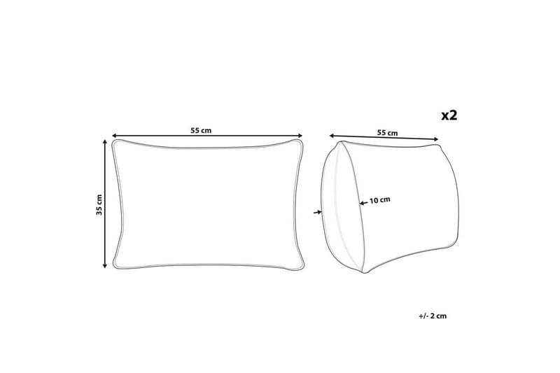 Koristetyynyt Lythrum setti, 2 kappaletta - Kodintekstiilit & matot - Tyyny & torkkupeitto - Koristetyynyt