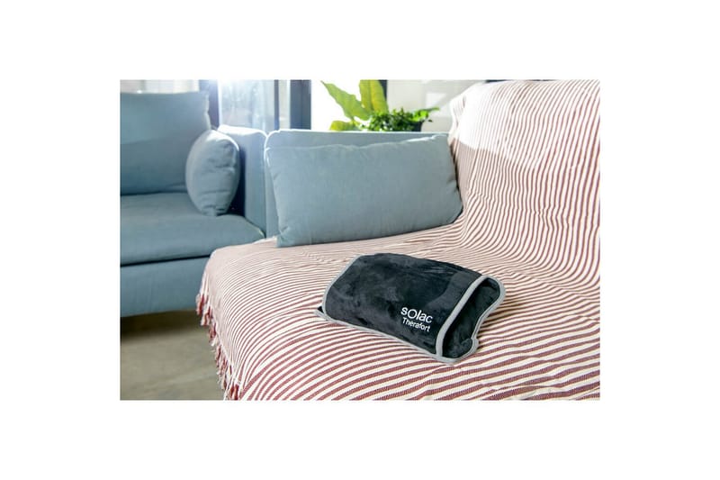 Lämmitettävä Vesipussi Solac Caldea - Musta - Kodintekstiilit & matot - Tyyny & torkkupeitto - Erikoistyynyt - Kauratyyny & lämpötyyny