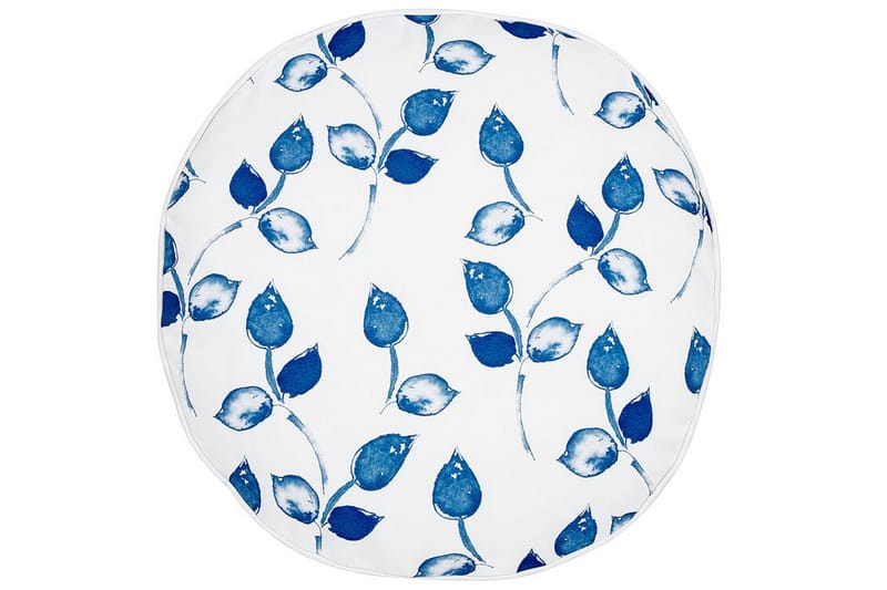 Fasano Ulkotyyny 40 cm Pyöreä, Valkoinen/Sininen