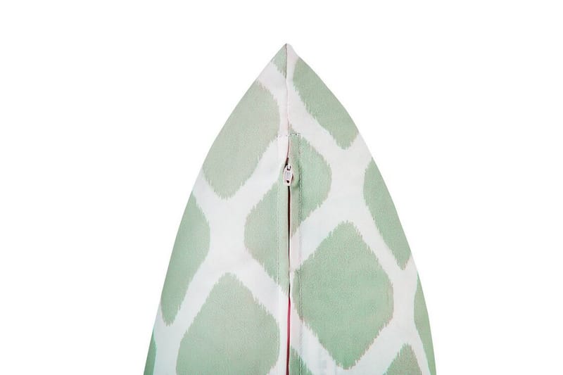 Flojen Ulkotyyny 42x60 cm - Vihreä/Valkoinen - Kodintekstiilit & matot - Tyyny & torkkupeitto - Ulkotyyny