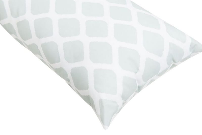 Flojen Ulkotyyny 42x60 cm - Vihreä/Valkoinen - Kodintekstiilit & matot - Tyyny & torkkupeitto - Ulkotyyny