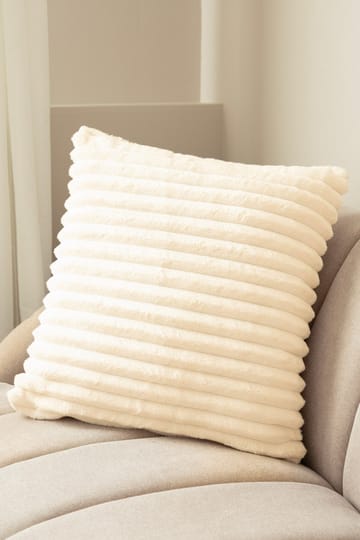 Koristetyyny Stripe 50x50 cm - Crème - Kodintekstiilit & matot - Tyyny & torkkupeitto - Koristetyynyt