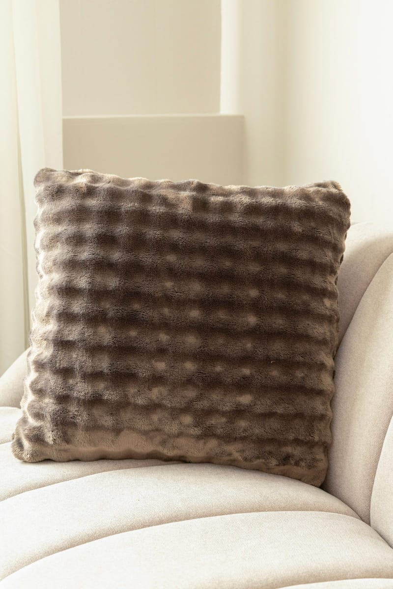 Koristetyyny Pom Pom 50x50 cm - Grafiitti - Kodintekstiilit & matot - Tyyny & torkkupeitto - Koristetyynyt