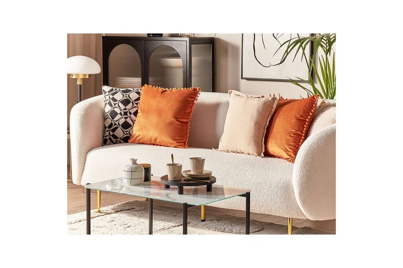 Koristetyynyt Aerangis sarja 2 kpl Oranssi - Oranssi - Kodintekstiilit & matot - Tyyny & torkkupeitto - Ulkotyyny