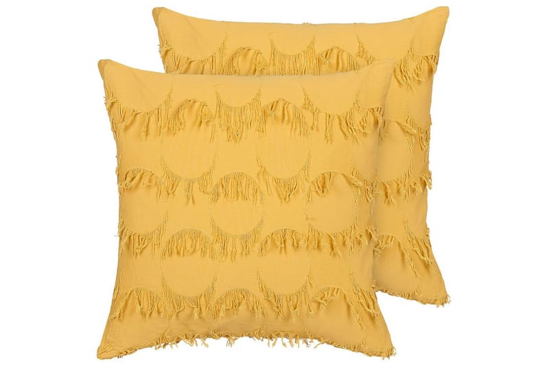 Koristetyynyt Agastache sarja 2 kpl Keltainen, Keltainen