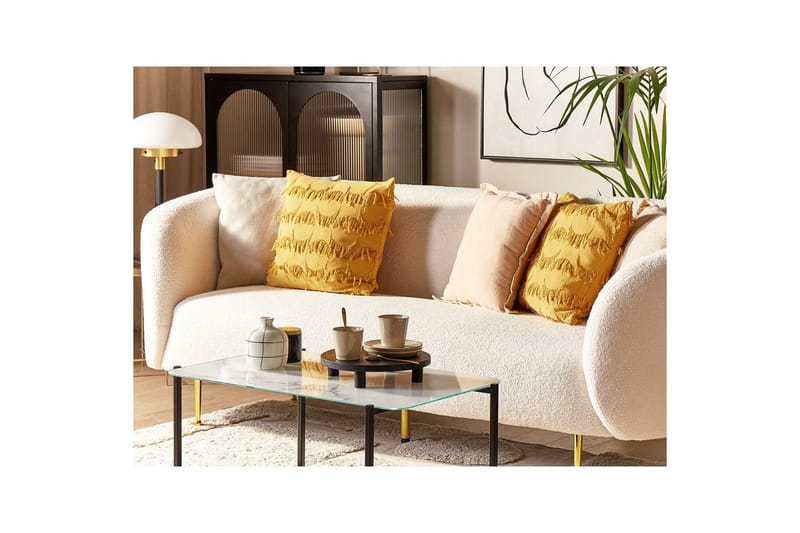 Koristetyynyt Agastache sarja 2 kpl Keltainen - Keltainen - Kodintekstiilit & matot - Tyyny & torkkupeitto - Koristetyynyt