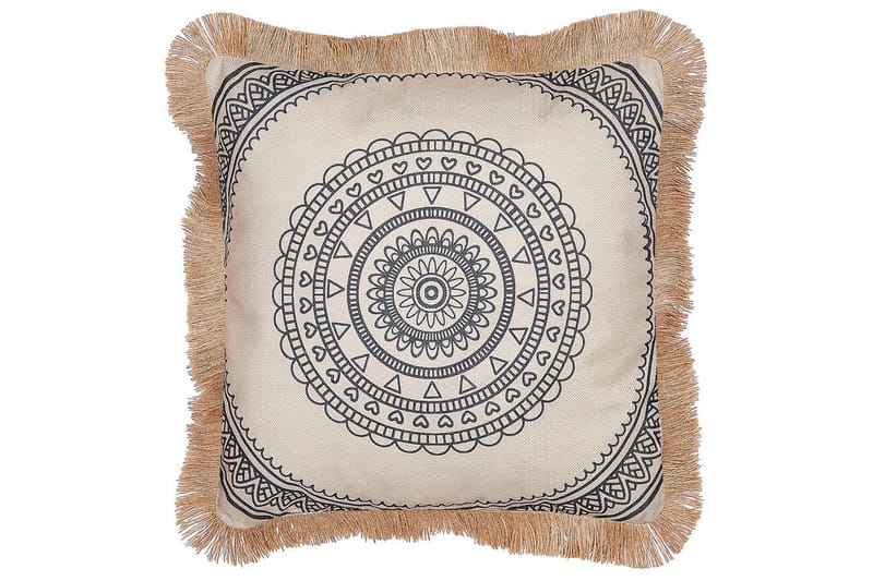 Koristetyynyt Agrimony sarja 2 kpl Beige/musta - Beige/musta - Kodintekstiilit & matot - Tyyny & torkkupeitto - Koristetyynyt