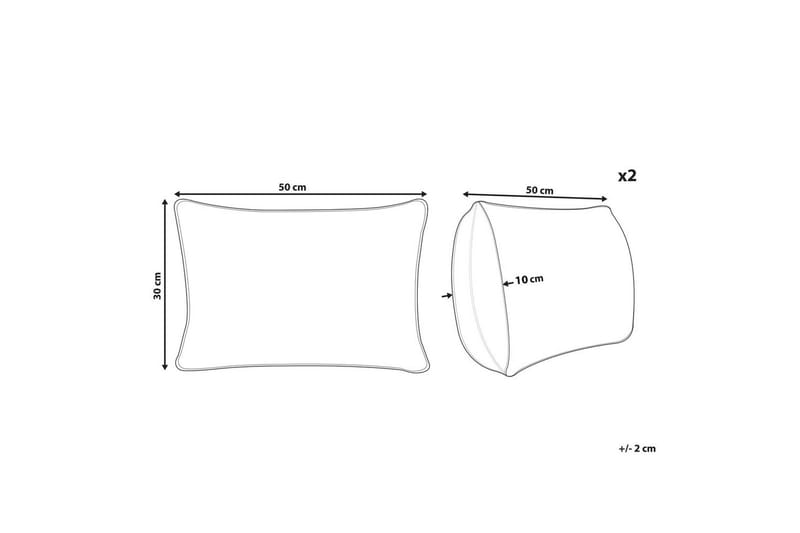 Koristetyynyt Asarum 2:n sarja - Kodintekstiilit & matot - Tyyny & torkkupeitto - Ulkotyyny