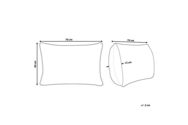 Koristetyynyt Barja 70x40 cm - 70x40 cm - Kodintekstiilit & matot - Tyyny & torkkupeitto - Ulkotyyny