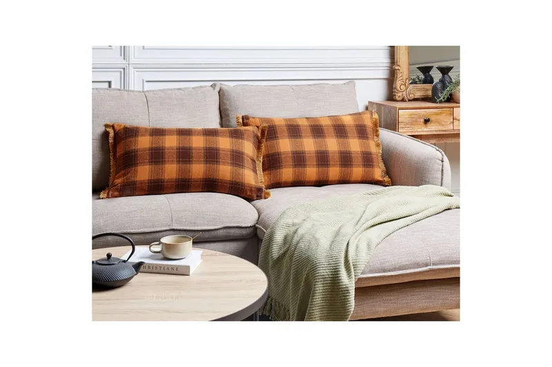 Koristetyynyt Barja sarja, 2 kpl Suorakulmio - Suorakulmio - Kodintekstiilit & matot - Tyyny & torkkupeitto - Ulkotyyny