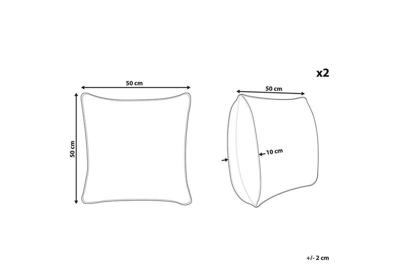 Koristetyynyt Bhusawal, setti 2 - Kodintekstiilit & matot - Tyyny & torkkupeitto - Koristetyynyt