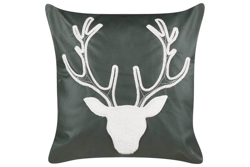 Koristetyynyt Bicocca, setti 2 Vihreä/Valkoinen - Vihreä/Valkoinen - Kodintekstiilit & matot - Tyyny & torkkupeitto - Ulkotyyny