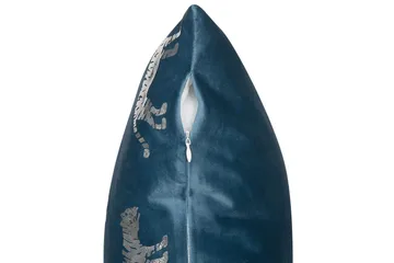 Koristetyynyt Bluebell sarja 2 kpl Sininen/Hopea - Sininen/Hopea - Kodintekstiilit & matot - Tyyny & torkkupeitto - Ulkotyyny