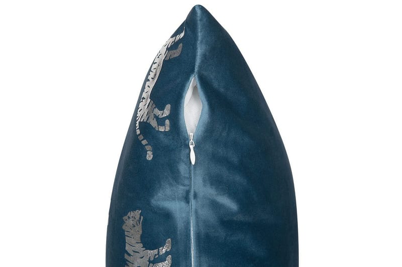 Koristetyynyt Bluebell sarja 2 kpl Sininen/Hopea - Sininen/Hopea - Kodintekstiilit & matot - Tyyny & torkkupeitto - Ulkotyyny