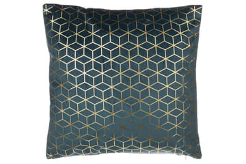 Koristetyynyt Celosia, 2 kpl Sininen/kulta - Sininen/kulta - Kodintekstiilit & matot - Tyyny & torkkupeitto - Ulkotyyny