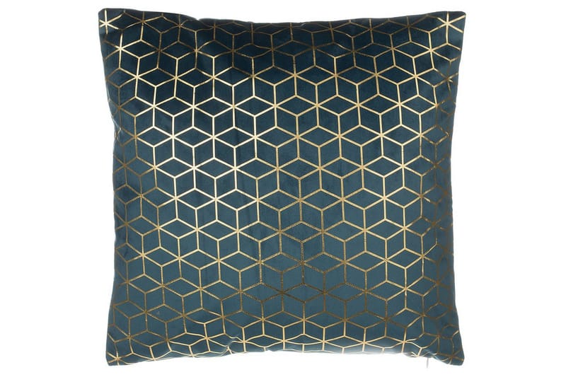 Koristetyynyt Celosia, 2 kpl Sininen/kulta - Sininen/kulta - Kodintekstiilit & matot - Tyyny & torkkupeitto - Ulkotyyny