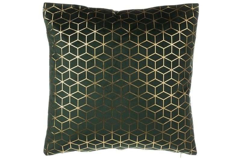 Koristetyynyt Celosia, 2 kpl Vihreä/Kulta - Vihreä/Kulta - Kodintekstiilit & matot - Tyyny & torkkupeitto - Ulkotyyny