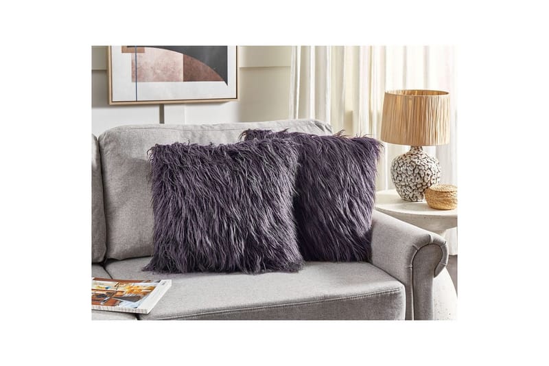 Koristetyynyt Corokia -setti, 2 kpl Harmaa - Harmaa - Kodintekstiilit & matot - Tyyny & torkkupeitto - Ulkotyyny