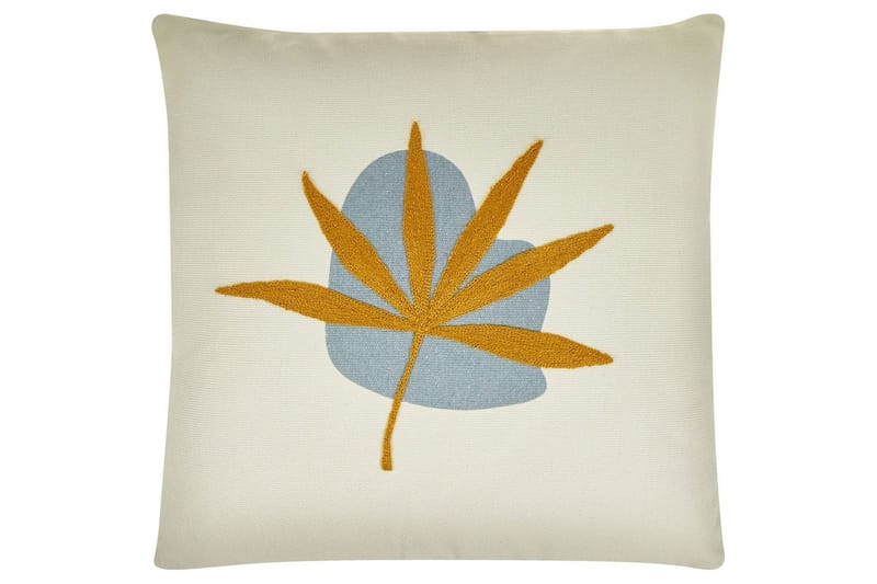 Koristetyynyt Davallia 2 kappaletta Beige/Sininen/Oranssi - Beige/Sininen/Oranssi - Kodintekstiilit & matot - Tyyny & torkkupeitto - Ulkotyyny