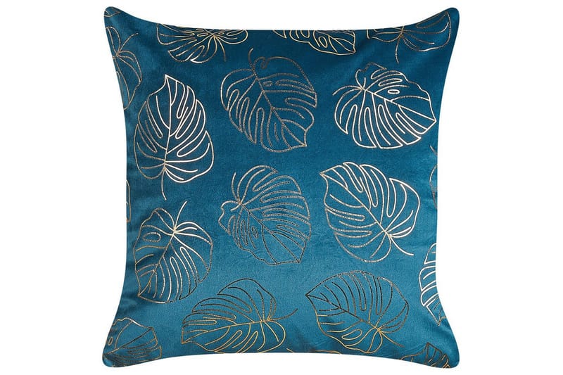 Koristetyynyt Deliciosa setti 2 Sininen/kulta - Sininen/kulta - Kodintekstiilit & matot - Tyyny & torkkupeitto - Koristetyynyt