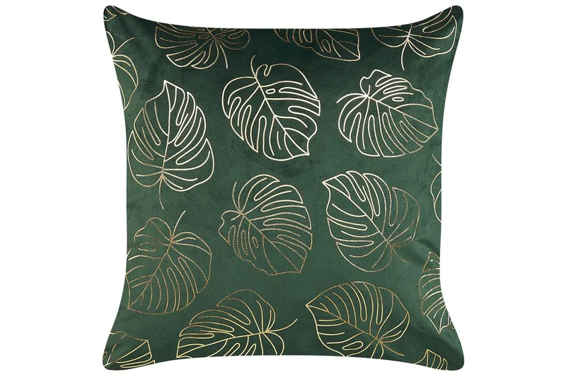 Koristetyynyt Deliciosa setti 2 Vihreä/Kulta - Vihreä/Kulta - Kodintekstiilit & matot - Tyyny & torkkupeitto - Koristetyynyt