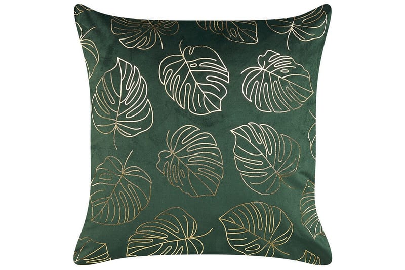Koristetyynyt Deliciosa setti 2 Vihreä/Kulta - Vihreä/Kulta - Kodintekstiilit & matot - Tyyny & torkkupeitto - Koristetyynyt