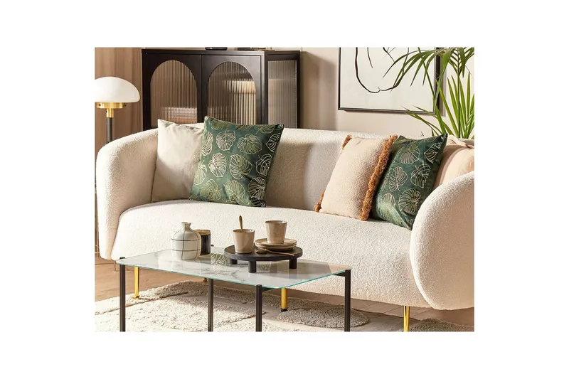 Koristetyynyt Deliciosa setti 2 Vihreä/Kulta - Vihreä/Kulta - Kodintekstiilit & matot - Tyyny & torkkupeitto - Koristetyynyt