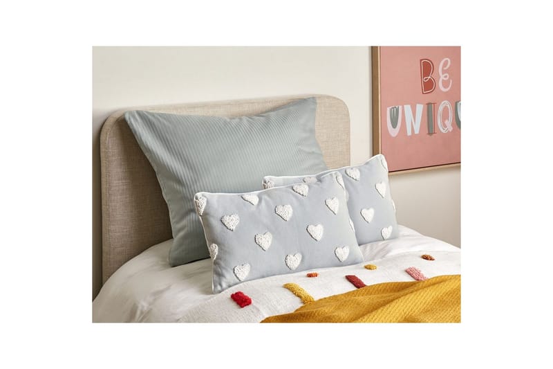 Koristetyynyt Gazania (2 kappaletta) Harmaa/valkoinen, Suorakulmio - Harmaa/valkoinen, Suorakulmio - Kodintekstiilit & matot - Tyyny & torkkupeitto - Ulkotyyny